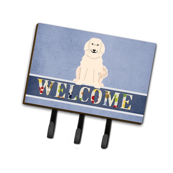 Carolines Treasures Great Pyrenese Welcome Leash or Key Holder BB5664TH68 - main